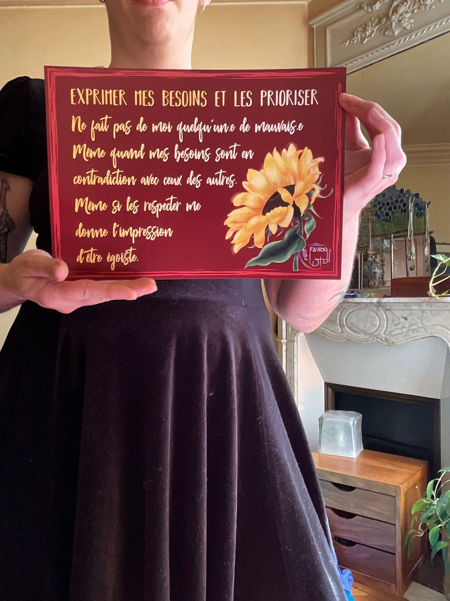 Droit aux Besoins - Affiche - Selwyn the Rainbow Witch