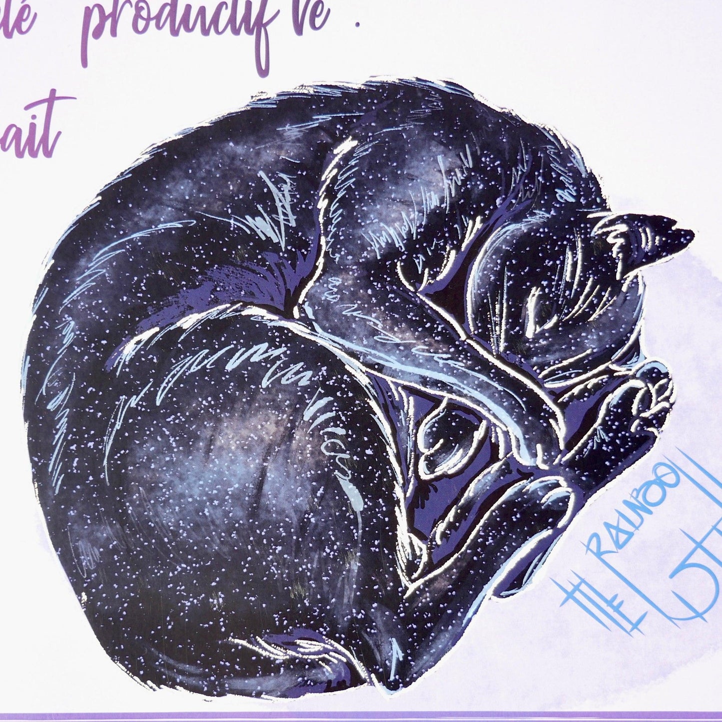 Droit au Repos - Affiche - Selwyn the Rainbow Witch