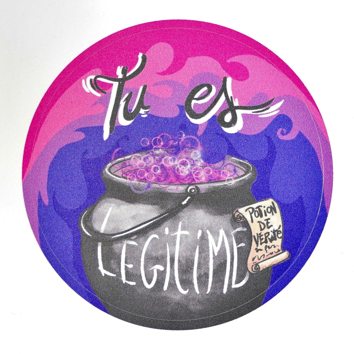 Planche stickers vinyle « Potions de vérité » - Selwyn the Rainbow Witch